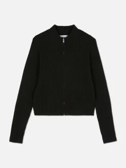 Gilet Côtelé Zippé
