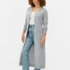 Gilet Long Boutonné