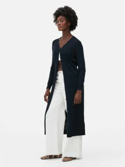 Gilet Long Boutonné
