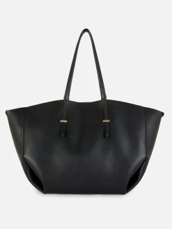 Grand Fourre-tout En Simili Cuir The Edit