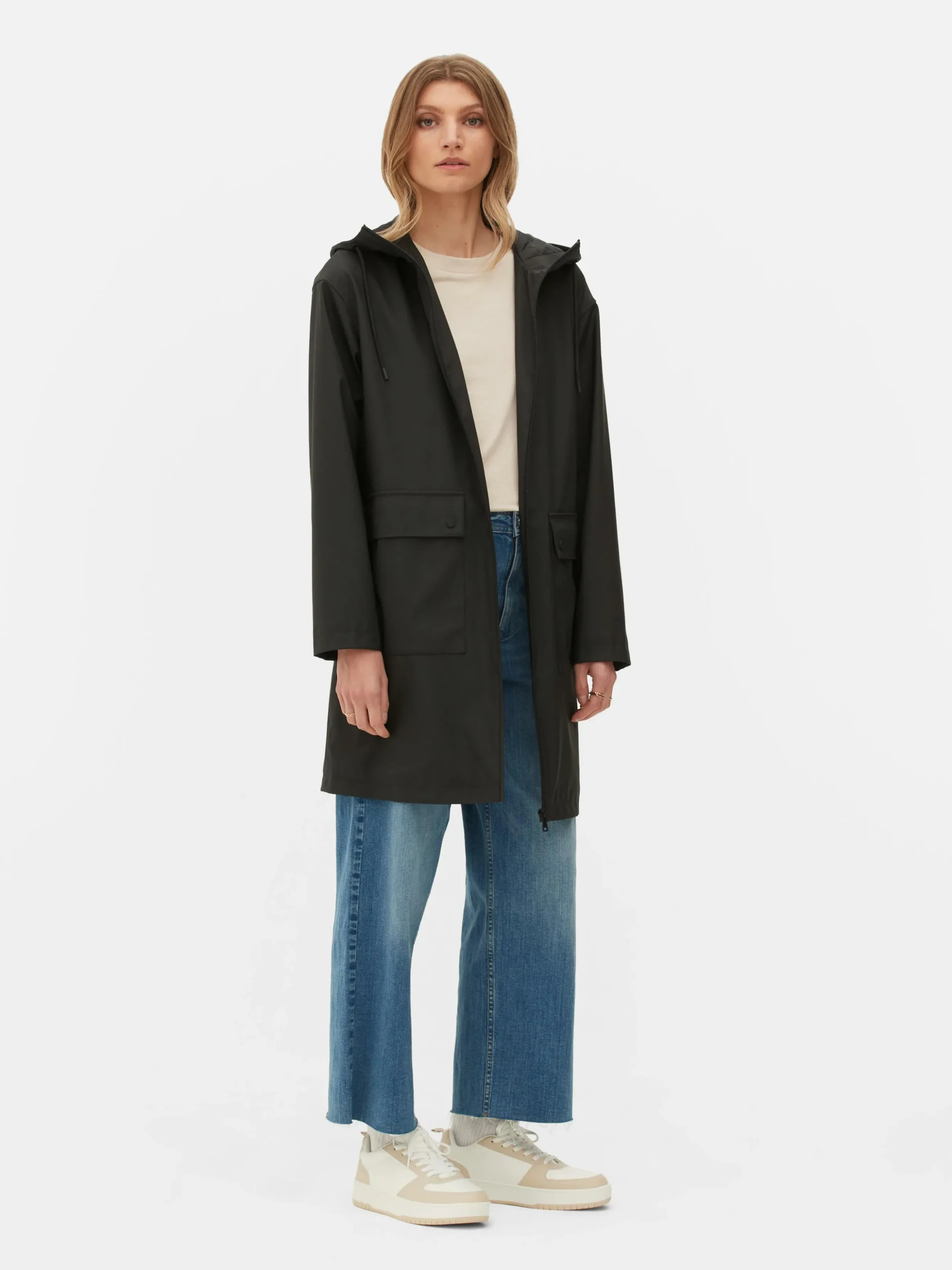 Imperméable Caoutchouté à Capuche