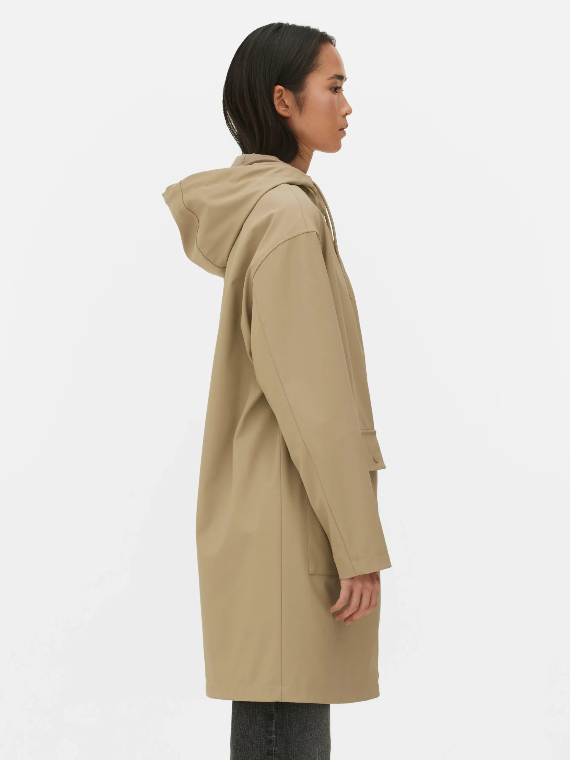 Imperméable Caoutchouté à Capuche