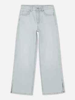 Jean Denim Large Fendu