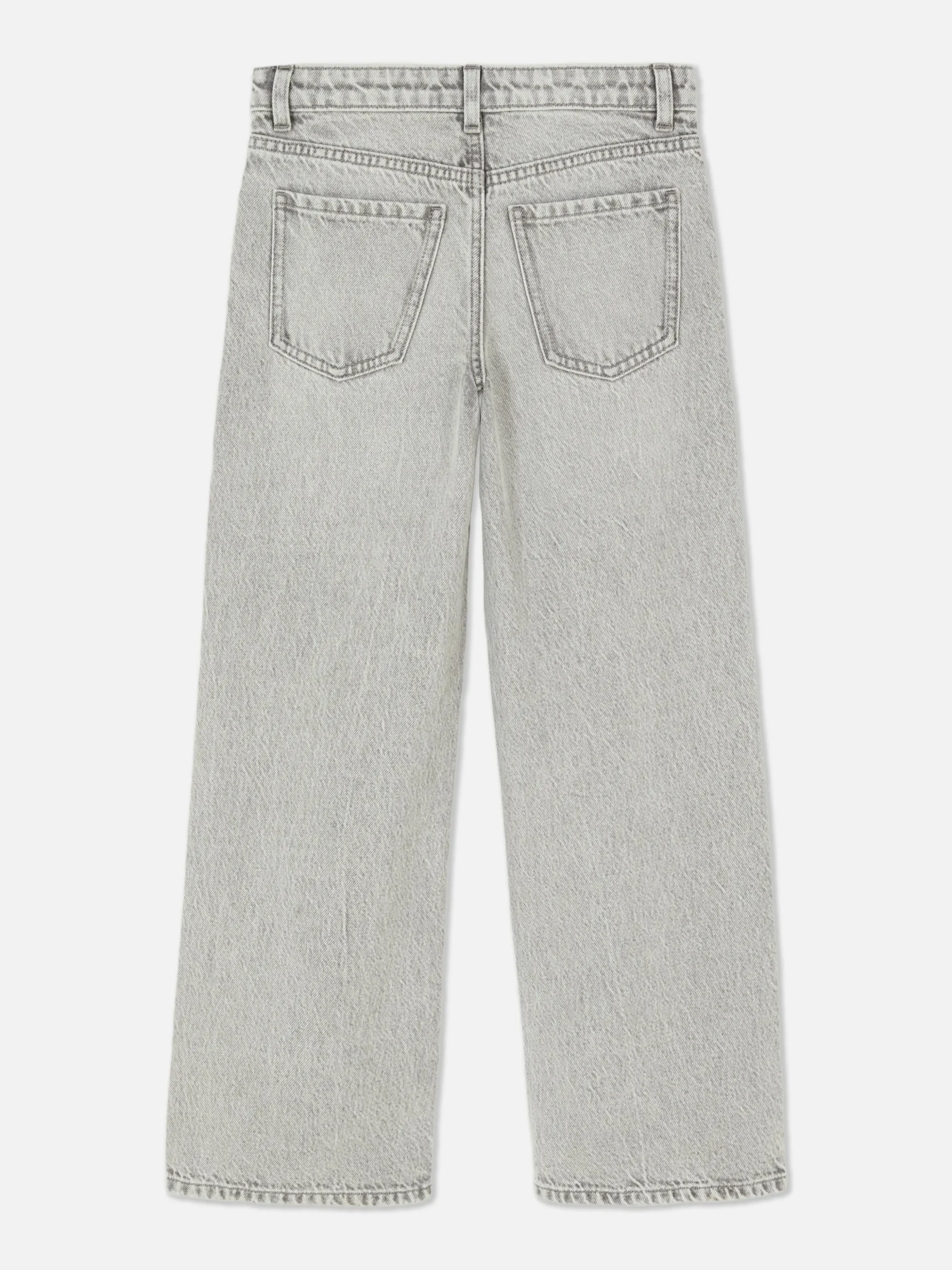 Jean Denim Large Fendu