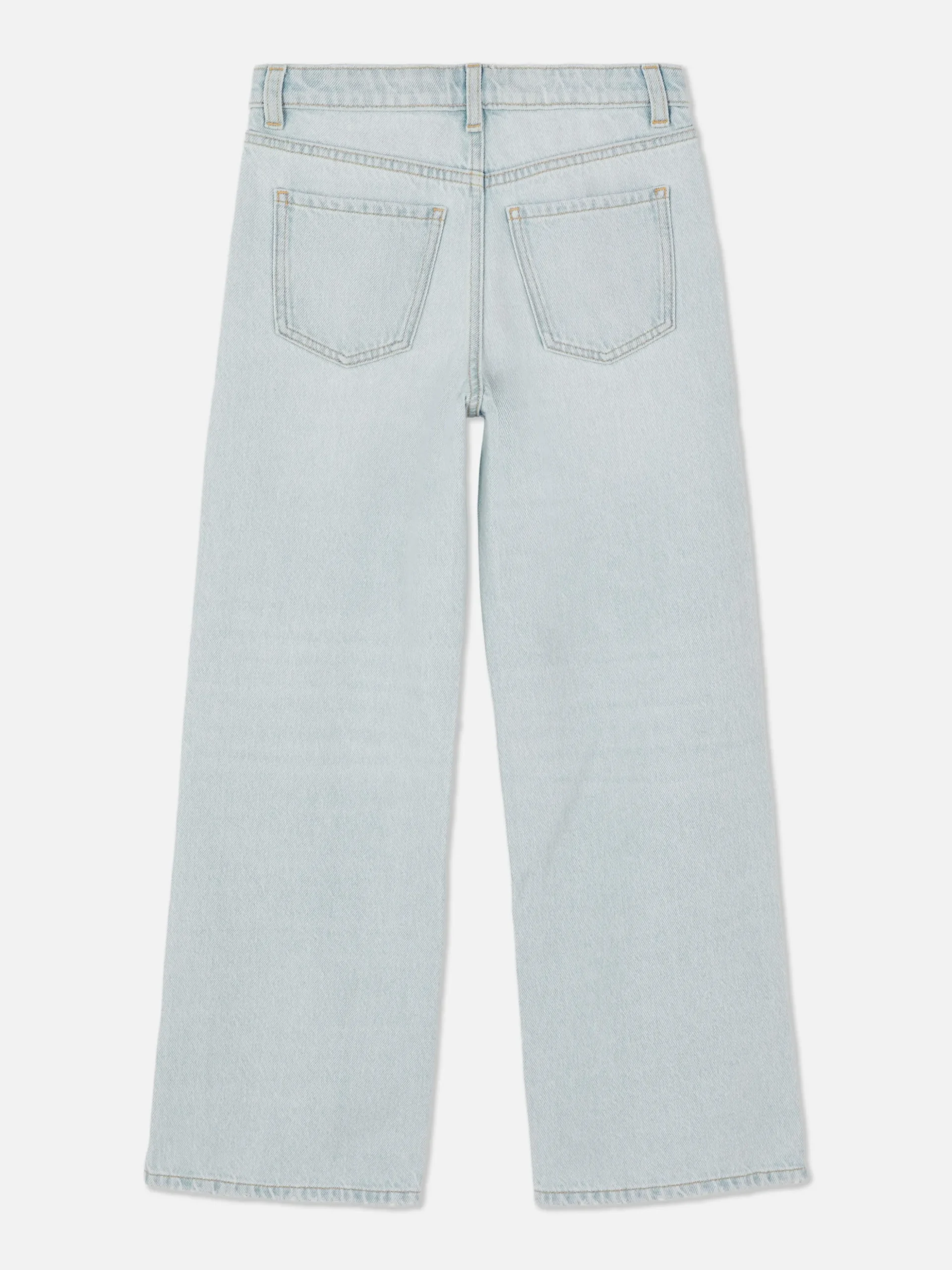 Jean Denim Large Fendu