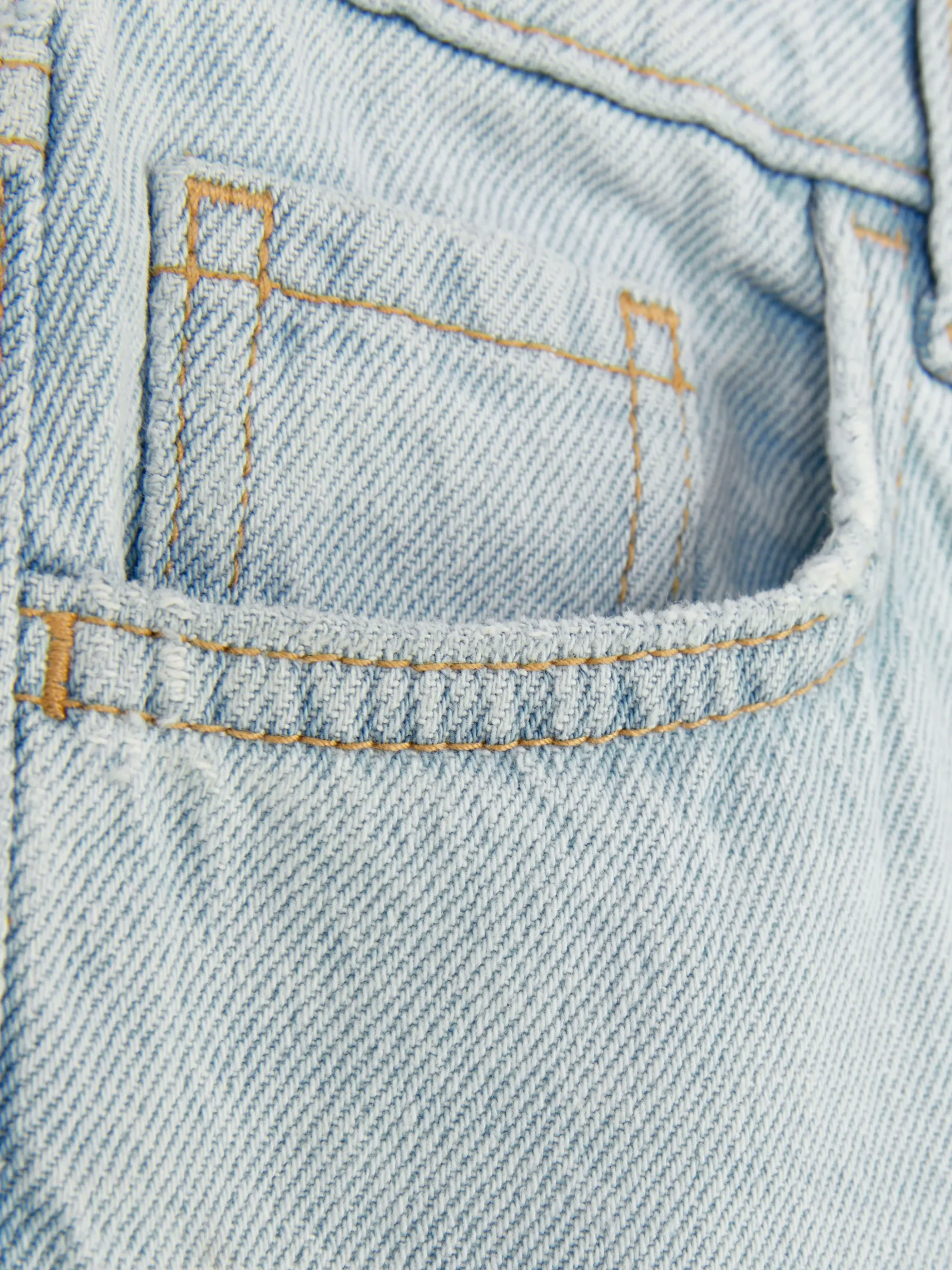 Jean Denim Large Fendu