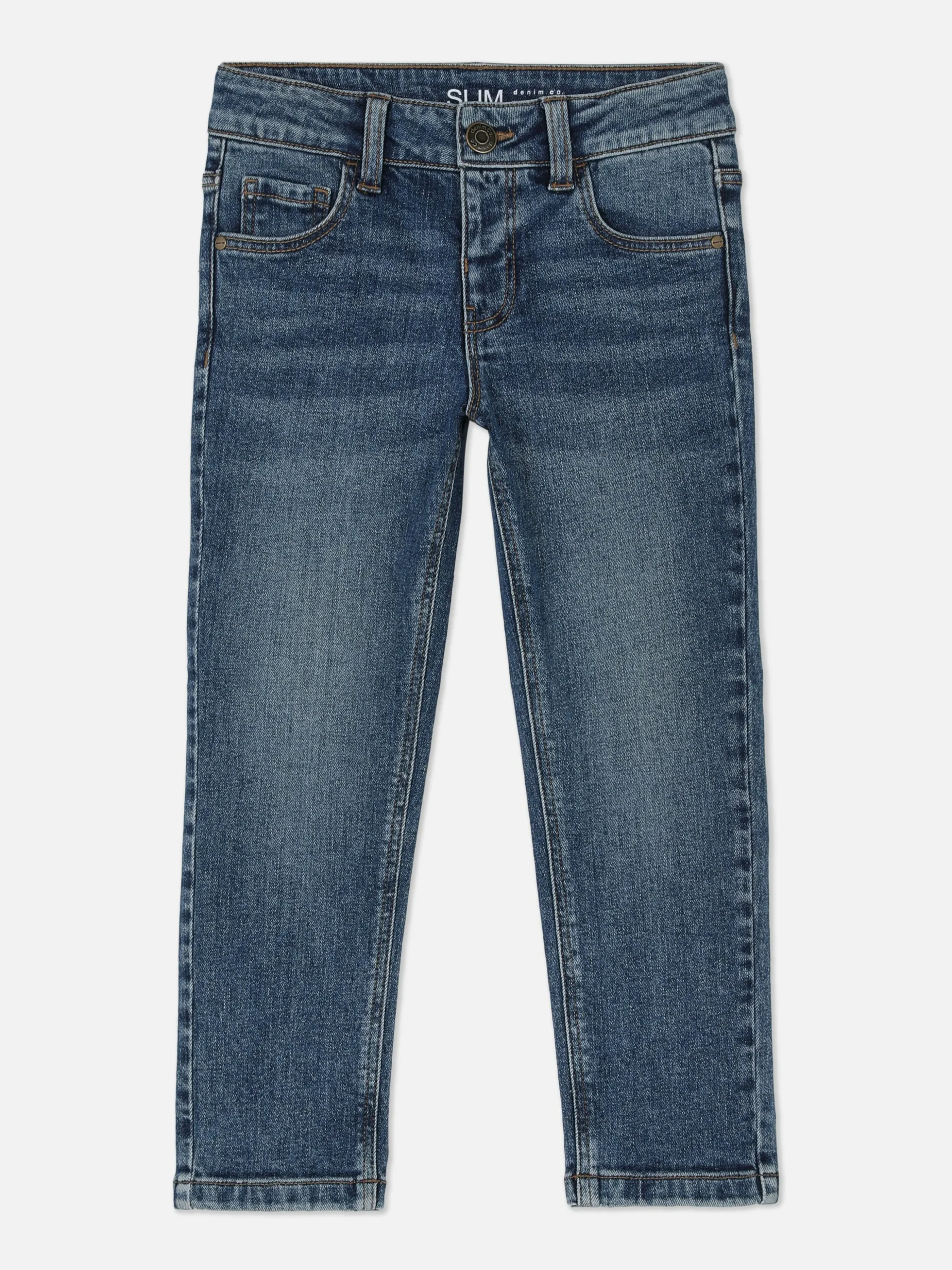 Jean Denim Slim Garçon