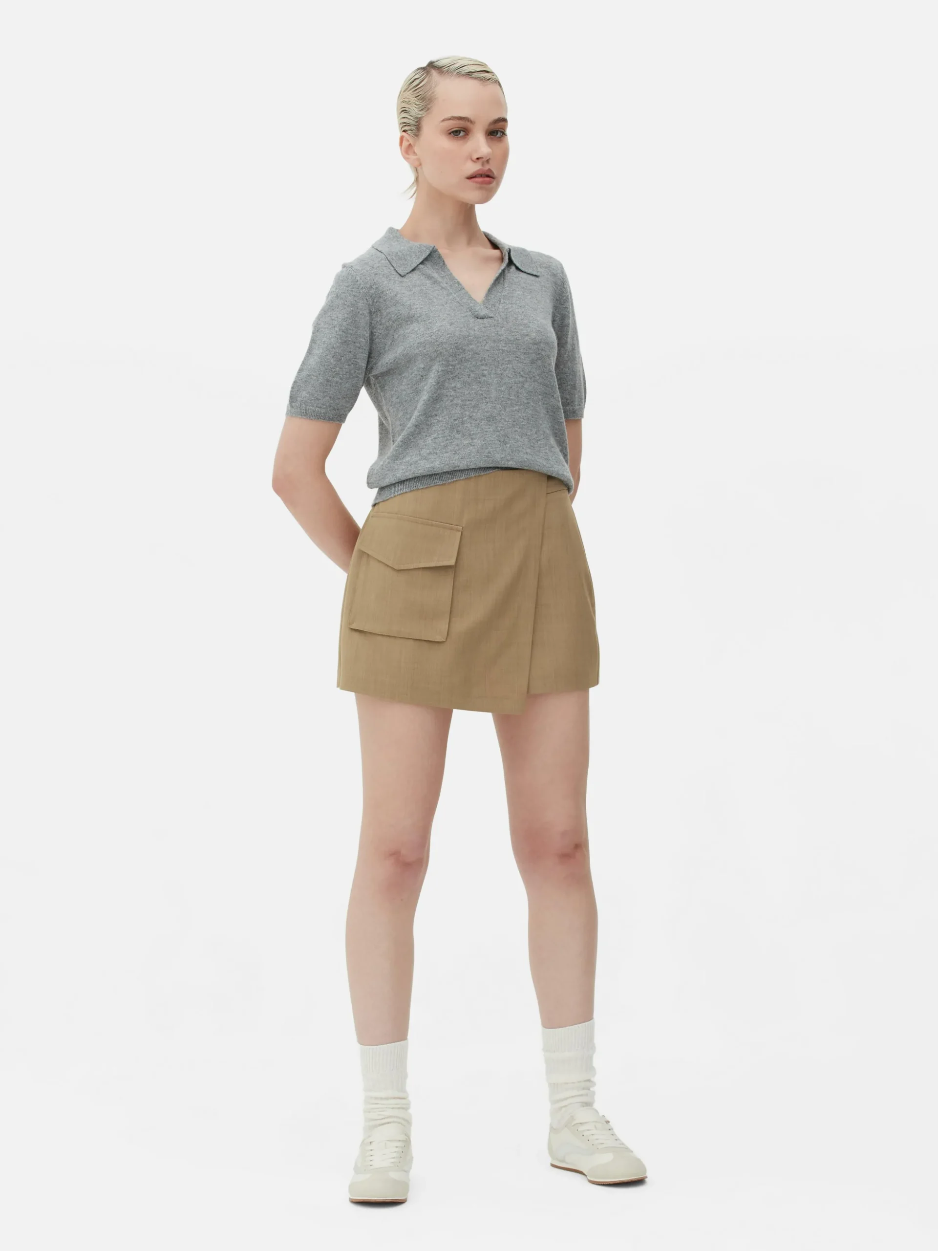 Jupe-short Utilitaire à Poche Cargo