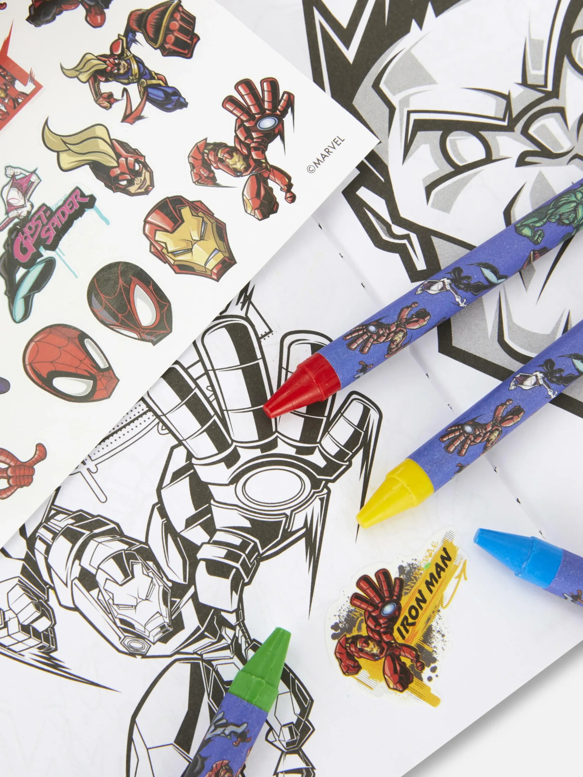 Kit De Coloriage Marvel Avengers
