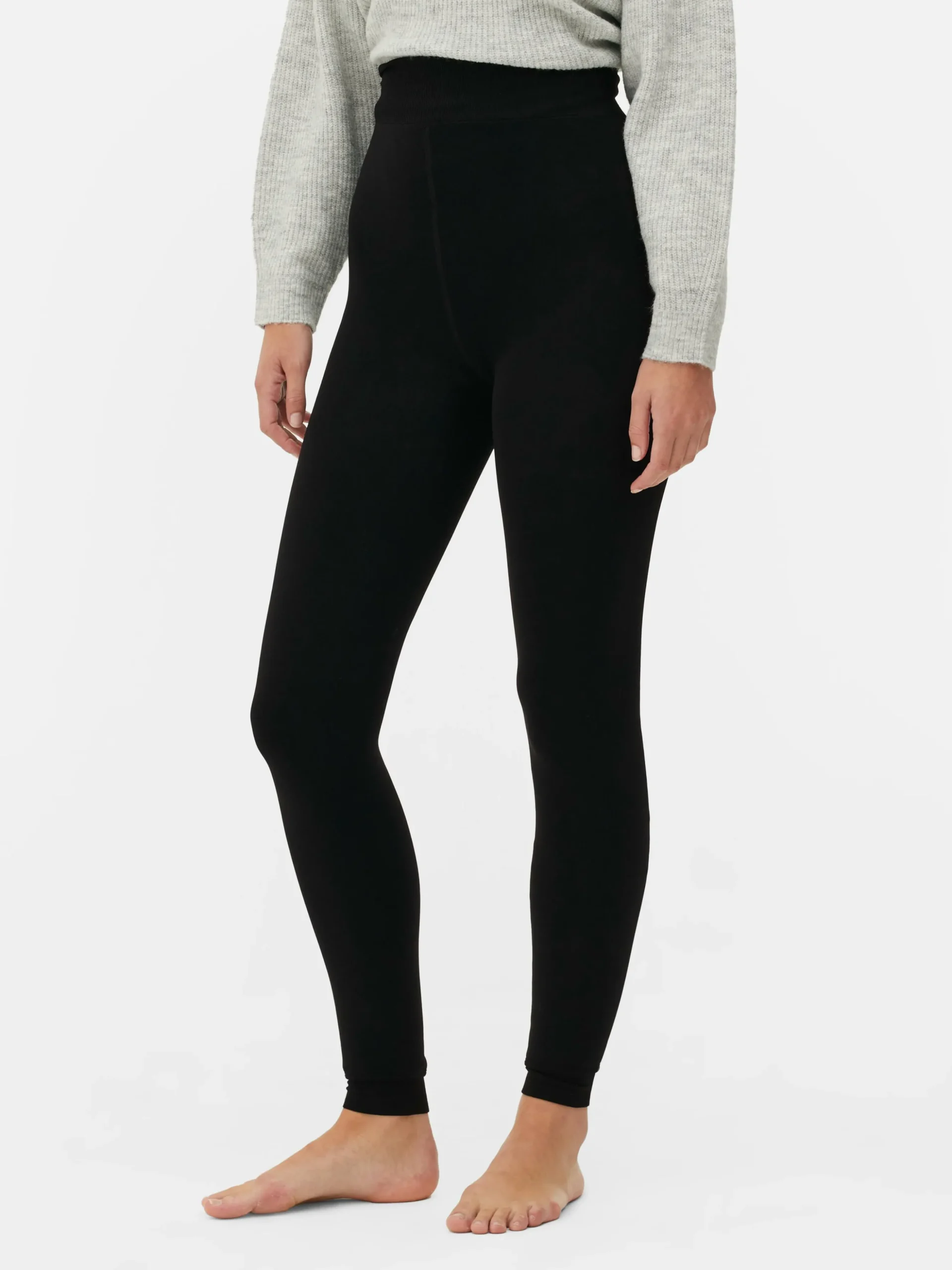 Legging En Velours à Doublure Duveteuse