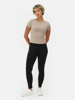 Legging Taille Haute En Jersey