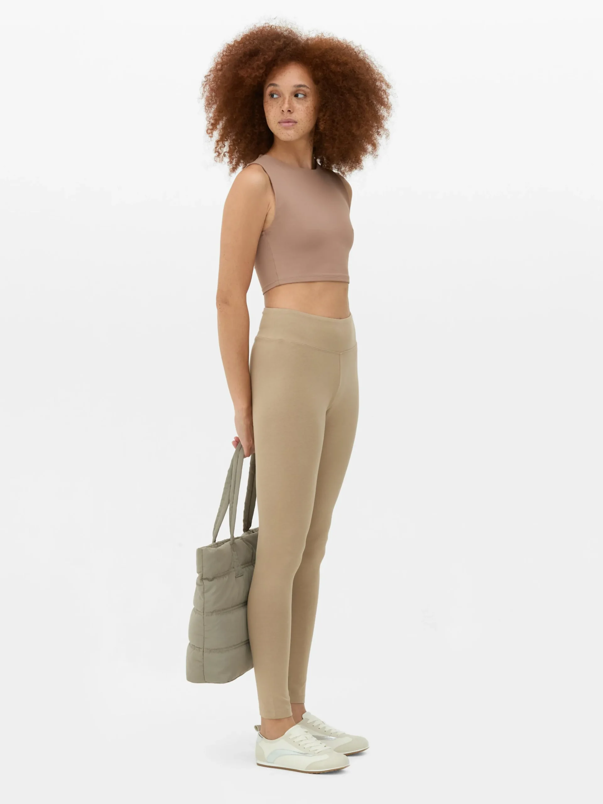 Legging Taille Haute En Jersey