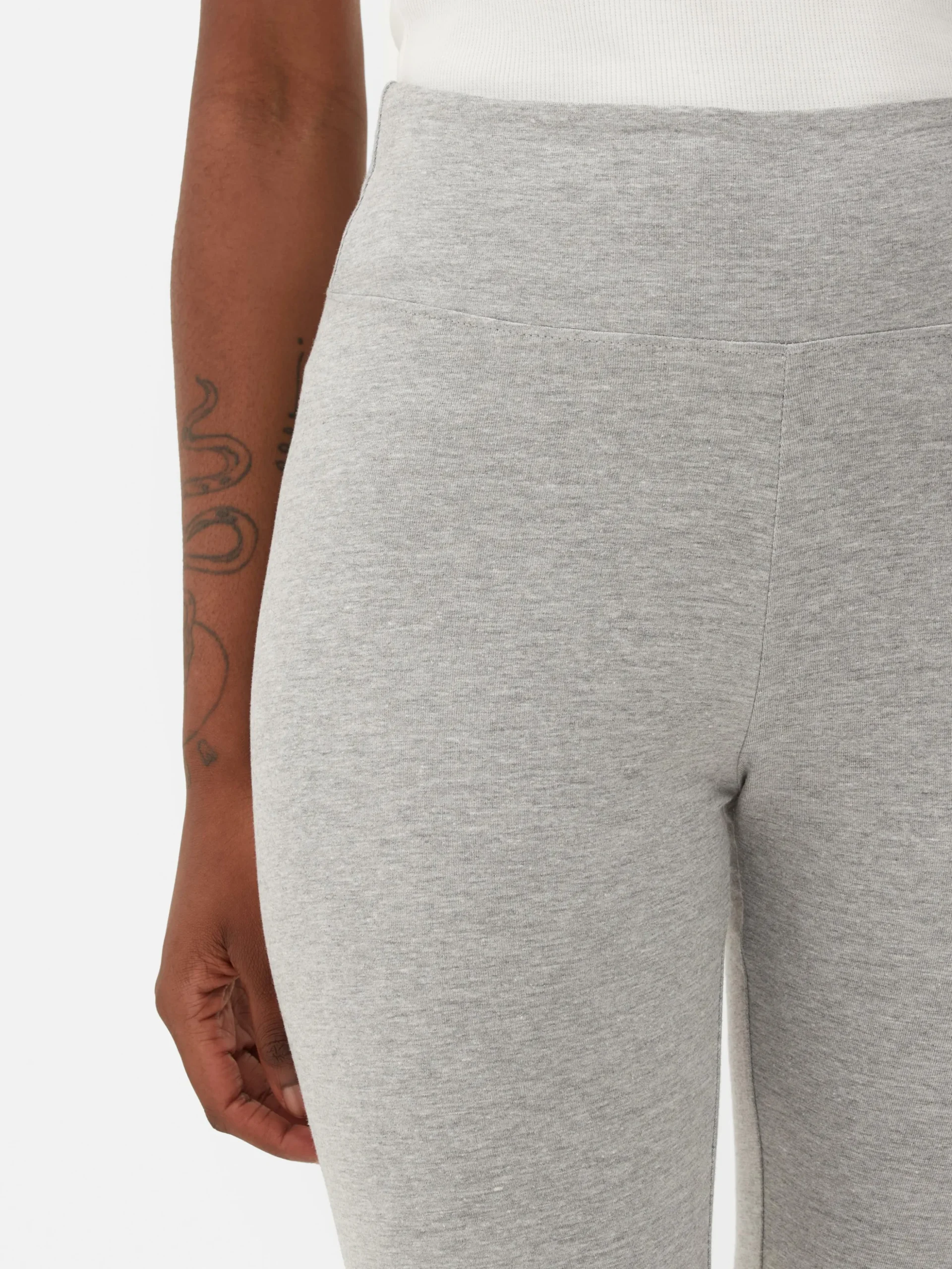 Legging Taille Haute évasé En Jersey