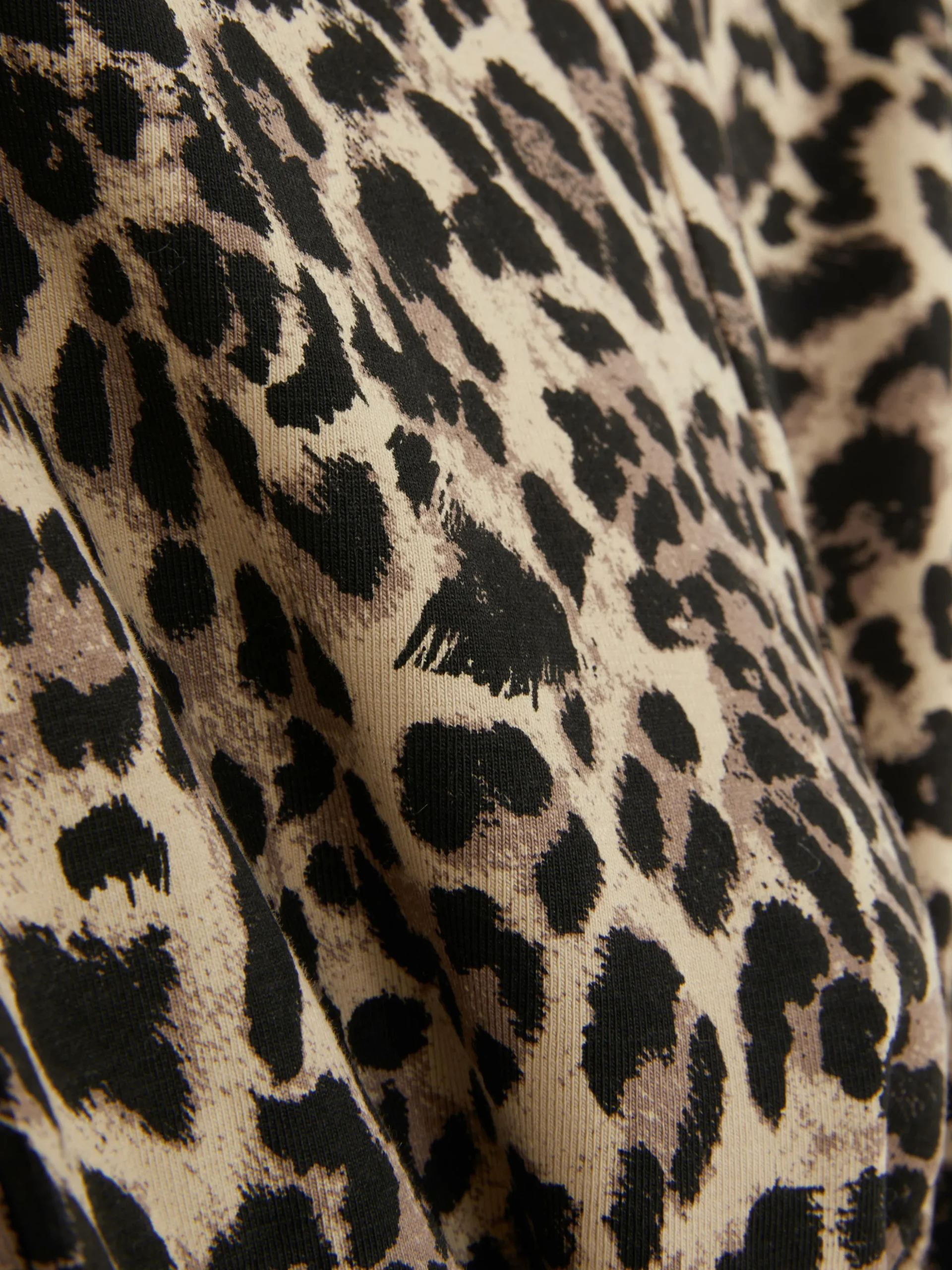 Legging évasé à Imprimé Léopard