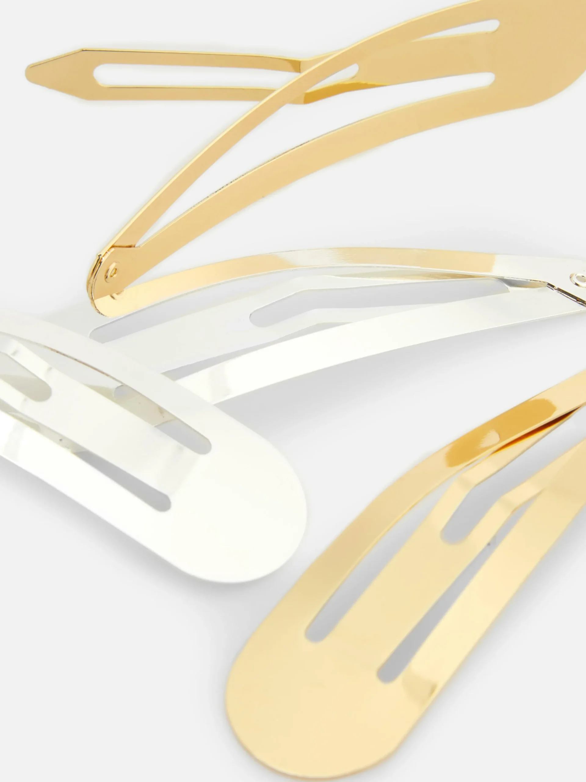 Lot De 4 Barrettes En Métal