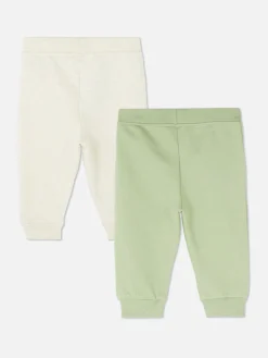 Lot De 2 Bas De Jogging à Revers Avec Cordon De Serrage