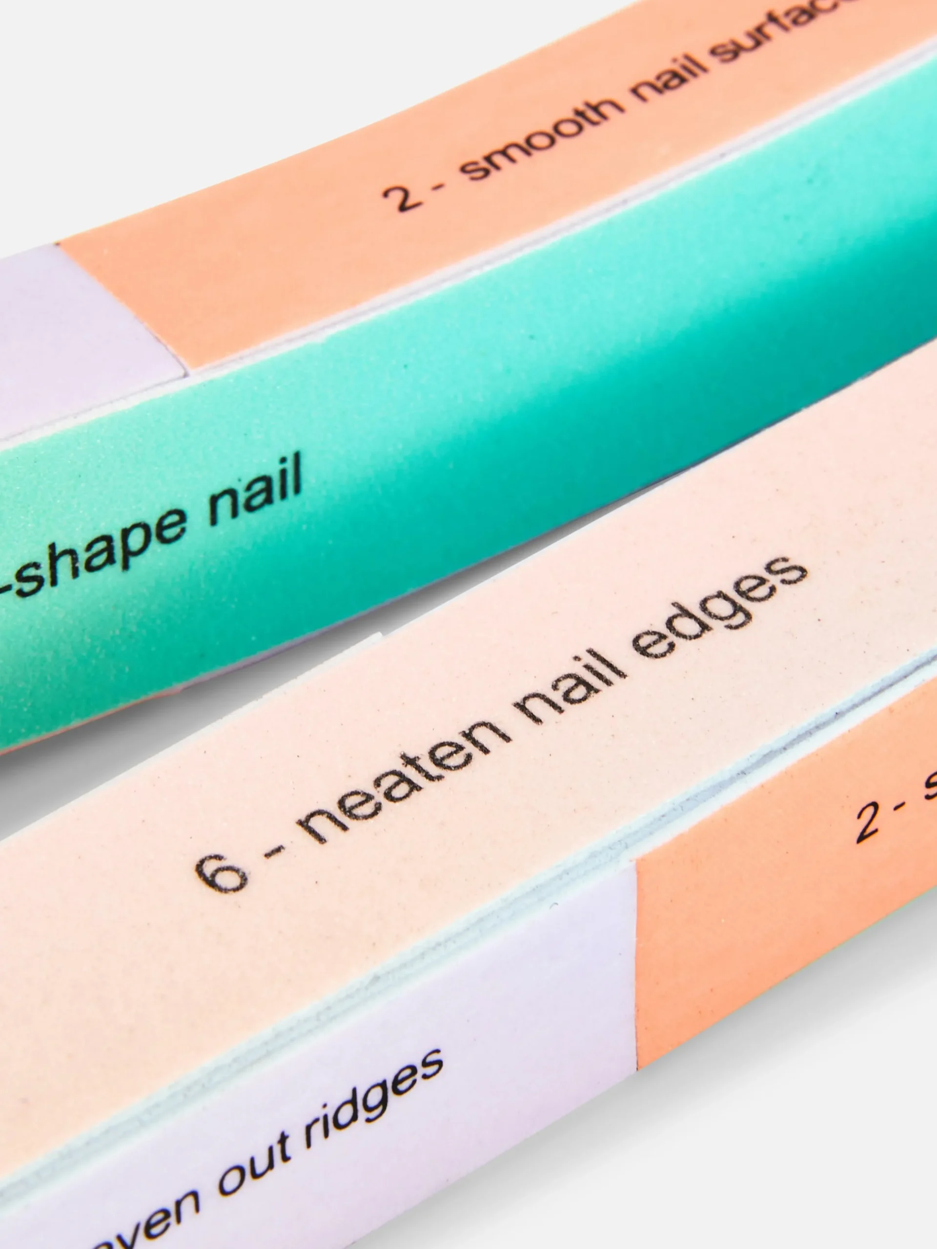 Lot De 2 Blocs Polissoirs Multifaces à Ongles