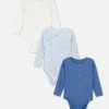 Lot De 3 Bodys à Motifs Variés