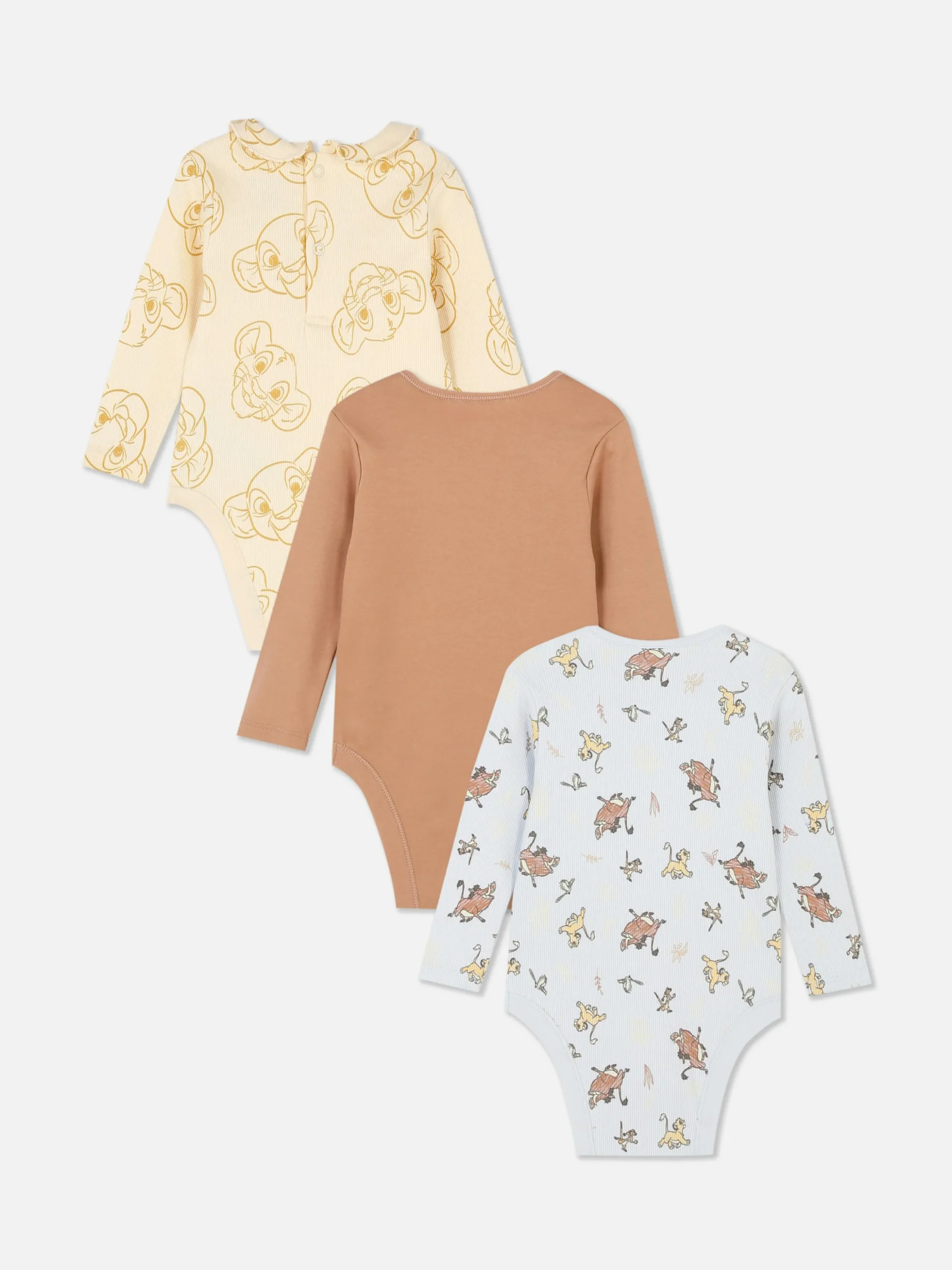 Lot De 3 Bodys Disney Le Roi Lion 30e Anniversaire