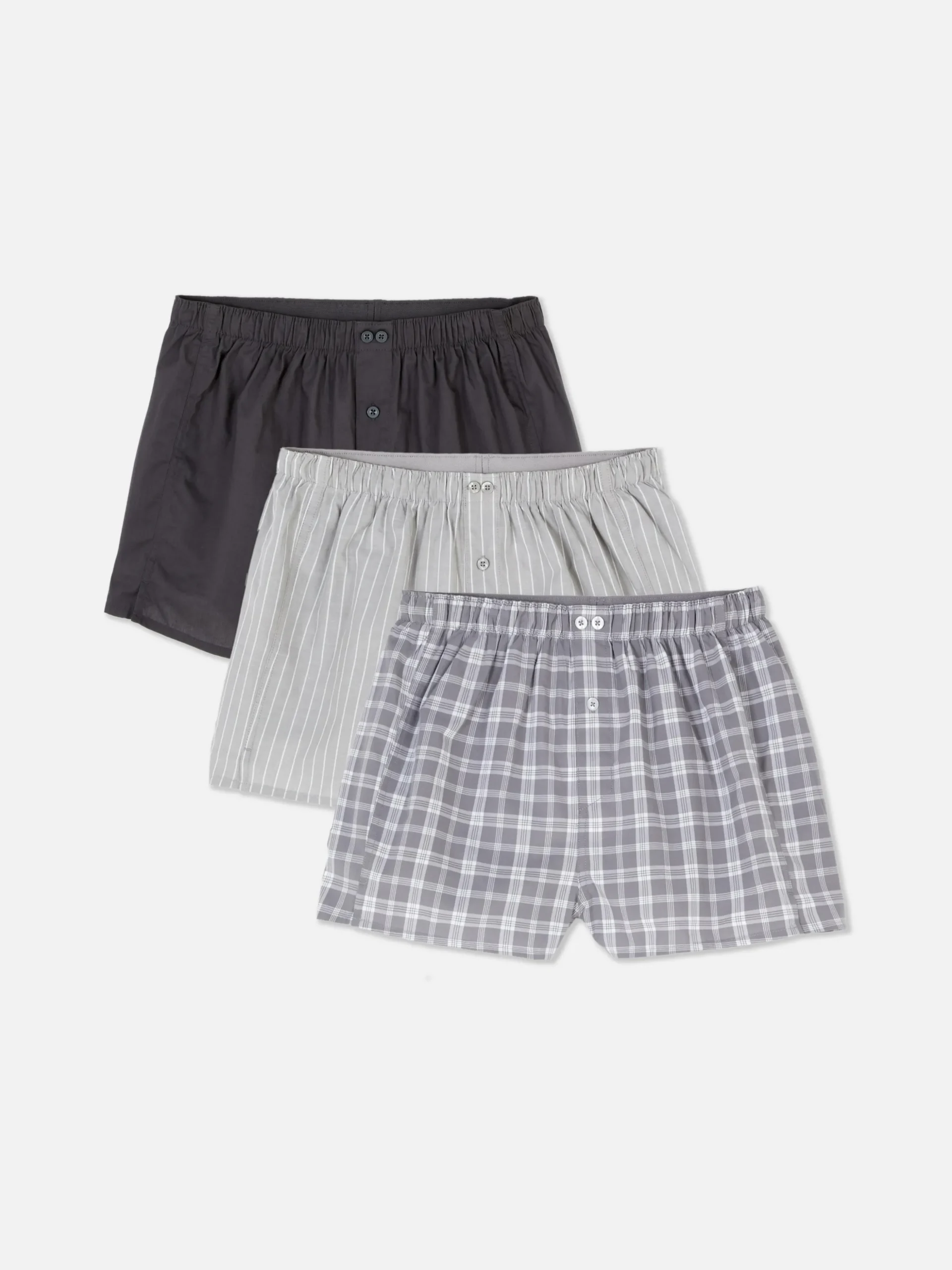 Lot De 3 Boxers à Motifs Variés