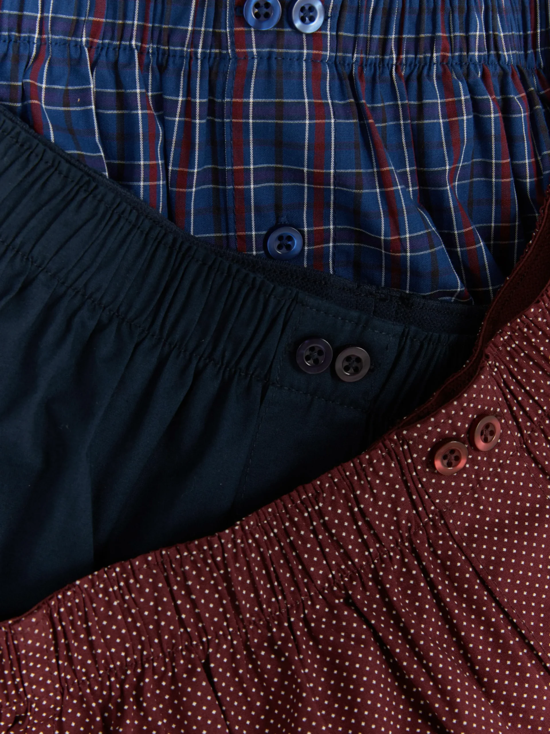 Lot De 3 Boxers à Motifs Variés