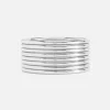 Lot De 8 Bracelets Joncs Métallisés