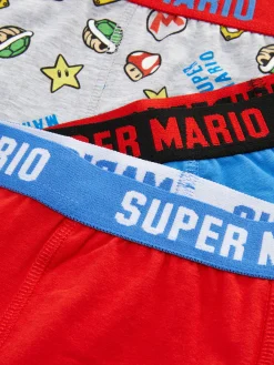 Lot De 3 Caleçons Super Mario