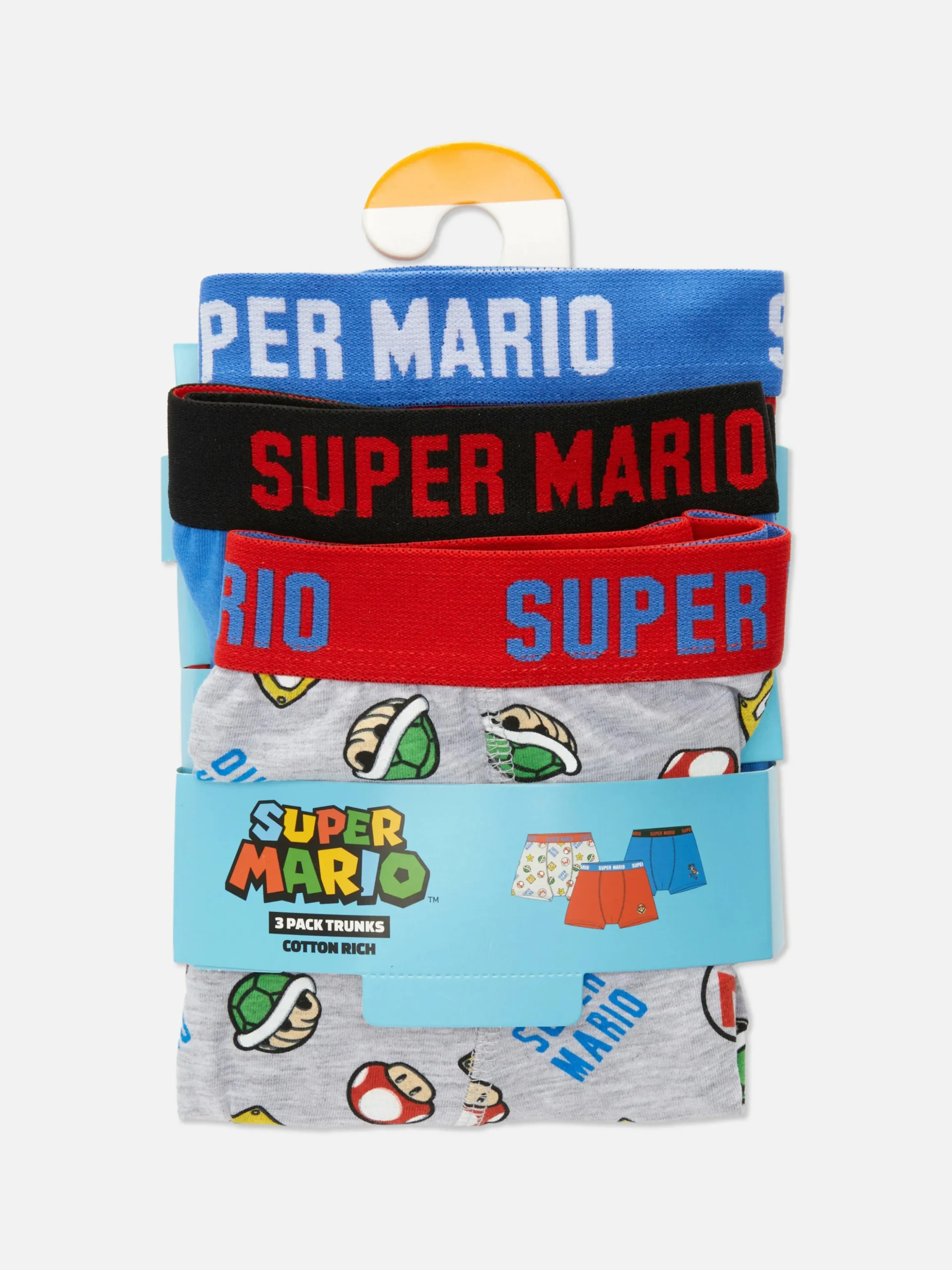 Lot De 3 Caleçons Super Mario