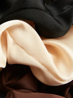 Lot De 3 Chouchous En Satin
