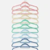 Lot De 10 Cintres Colorés Pour Enfants