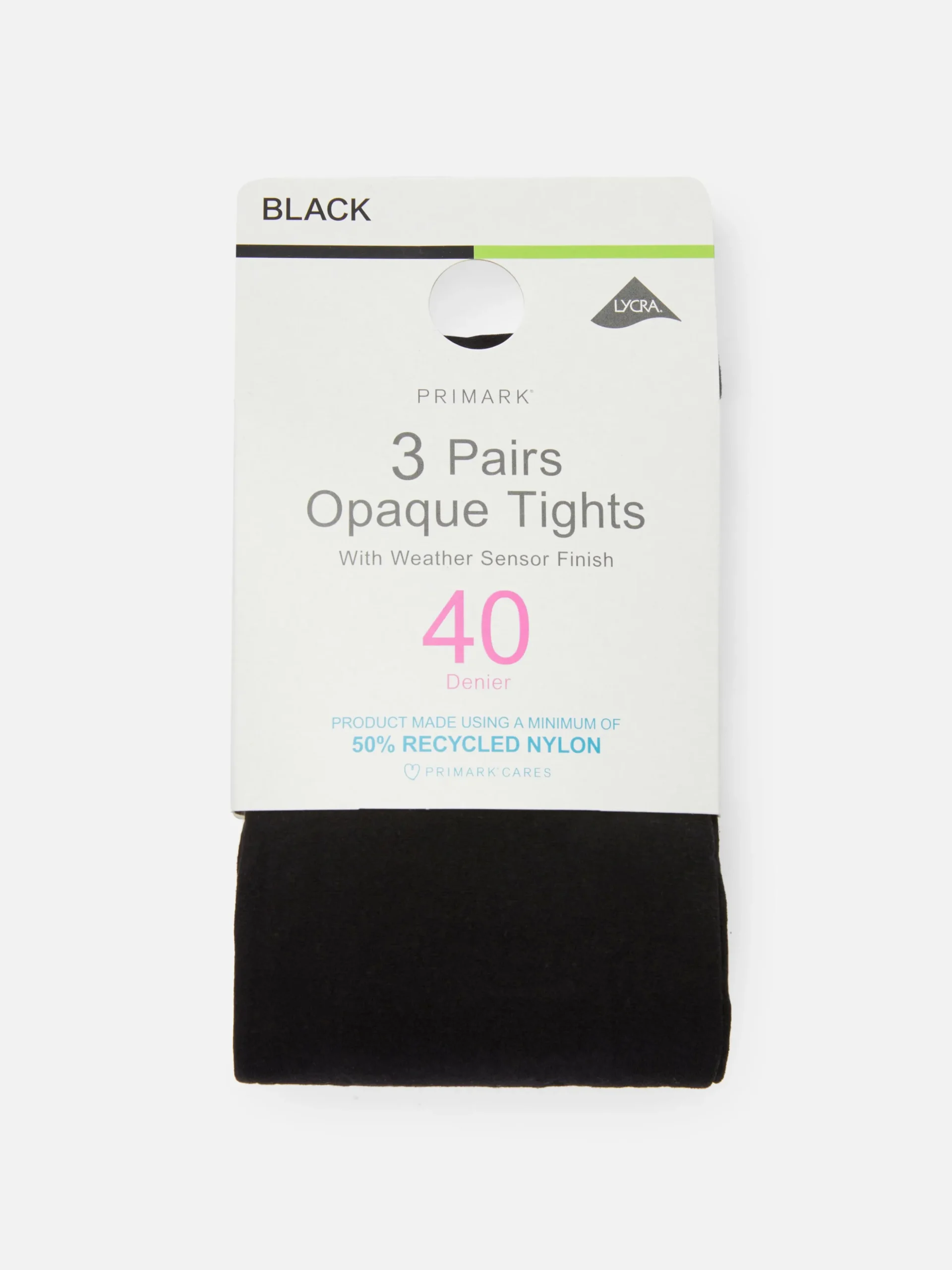 Lot De 3 Collants Opaques 40 Deniers