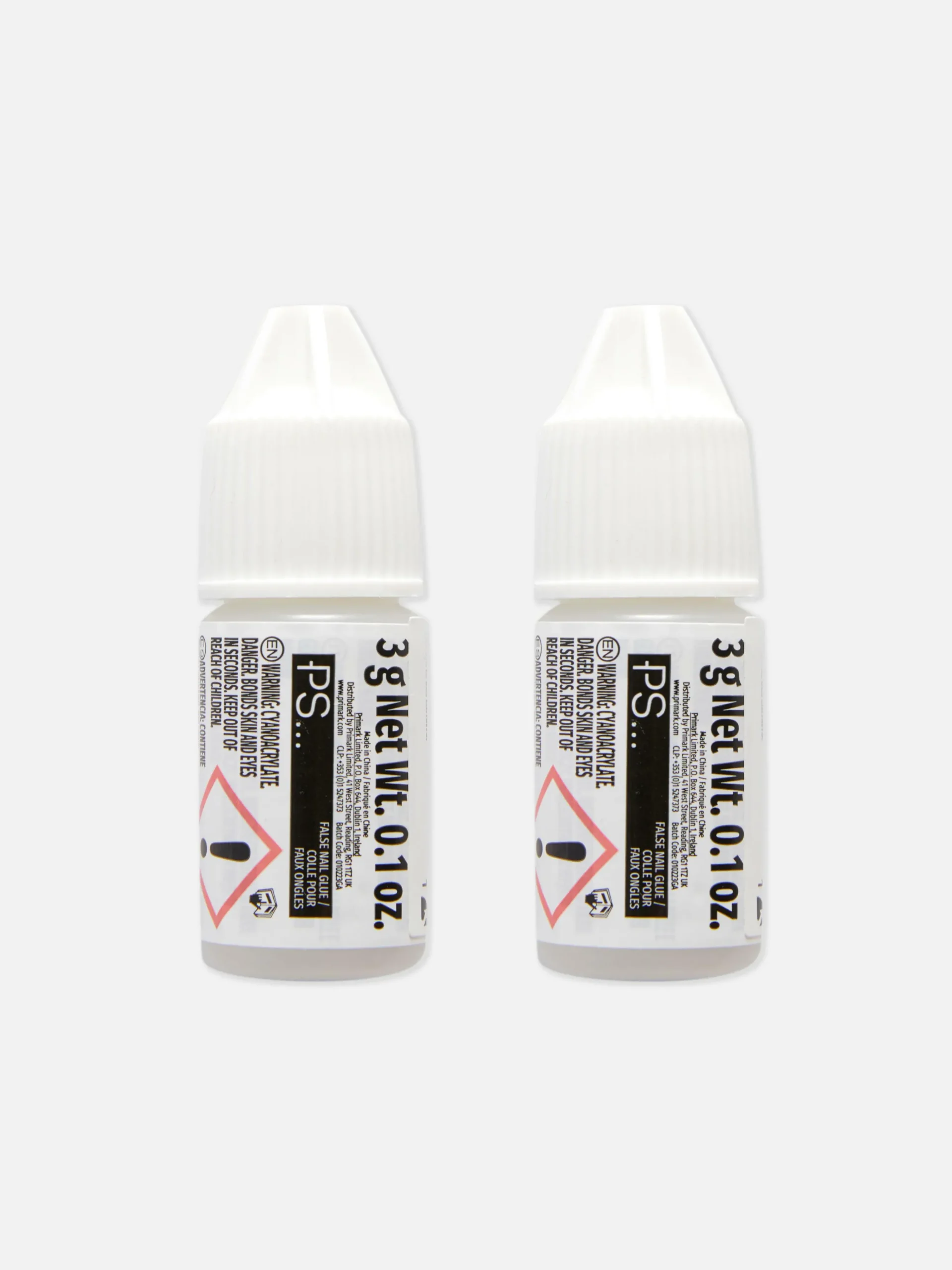 Lot De 2 Colles Pour Faux Ongles PS