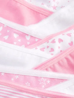 Lot De 10 Culottes à Motifs Cœurs Et étoiles