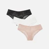 Lot De 3 Culottes En Dentelle