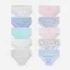 Lot De 10 Culottes Graphiques à Motif Licorne