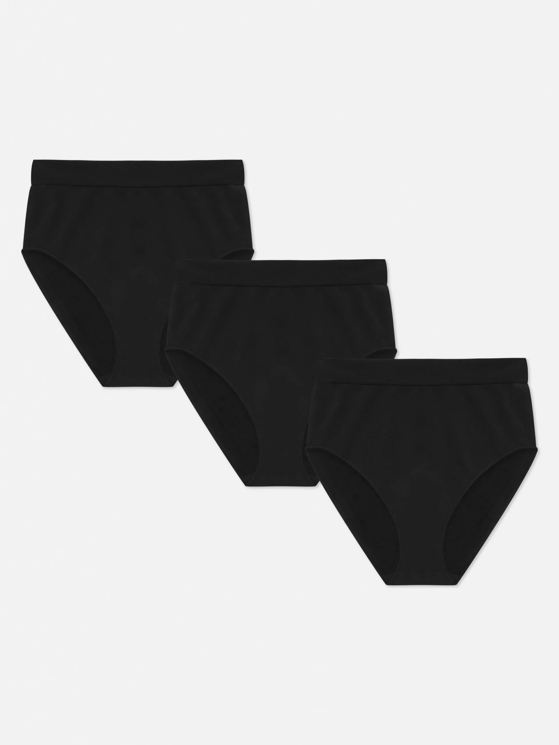 Lot De 3 Culottes Hautes Et Couvrantes Sans Coutures