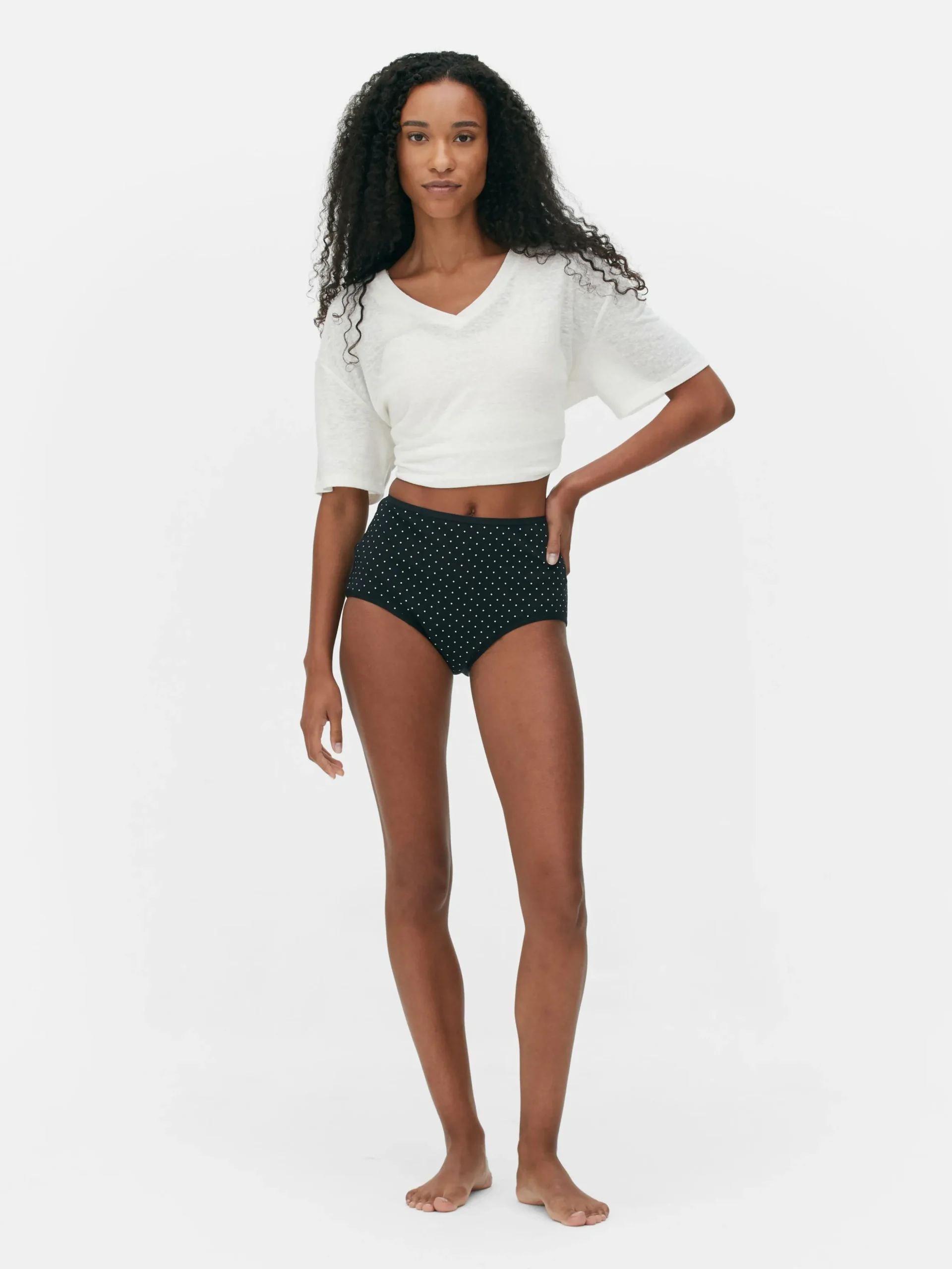 Lot De 3 Culottes Menstruelles Taille Haute