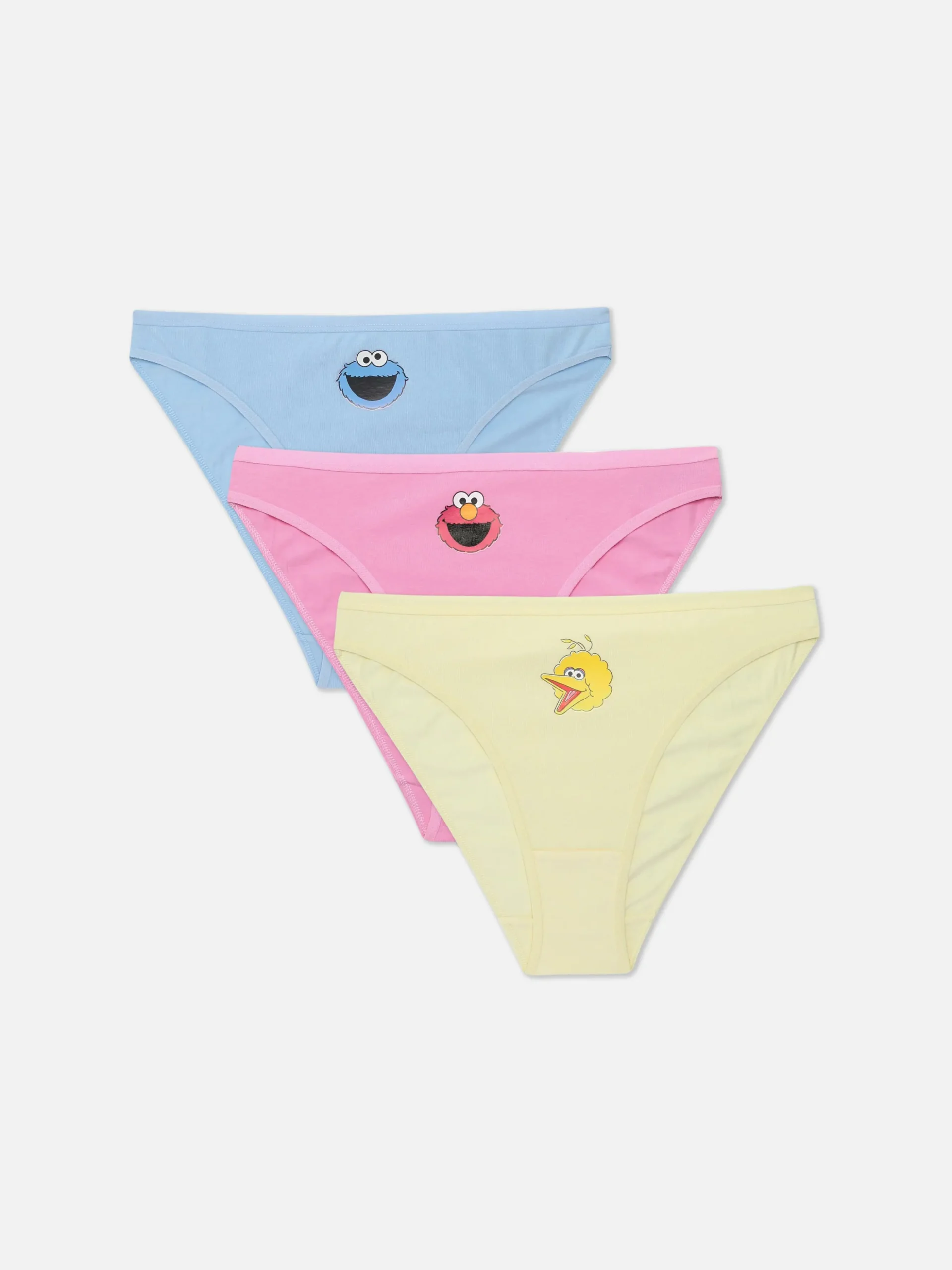 Lot De 3 Culottes Personnage Sesame Street