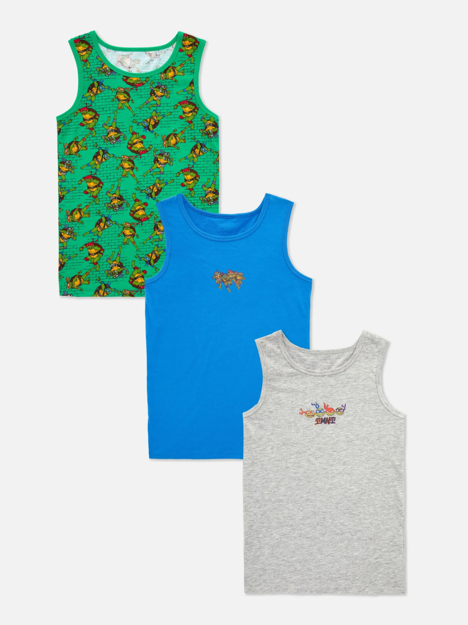 Lot De 3 Débardeurs Tortue Ninja