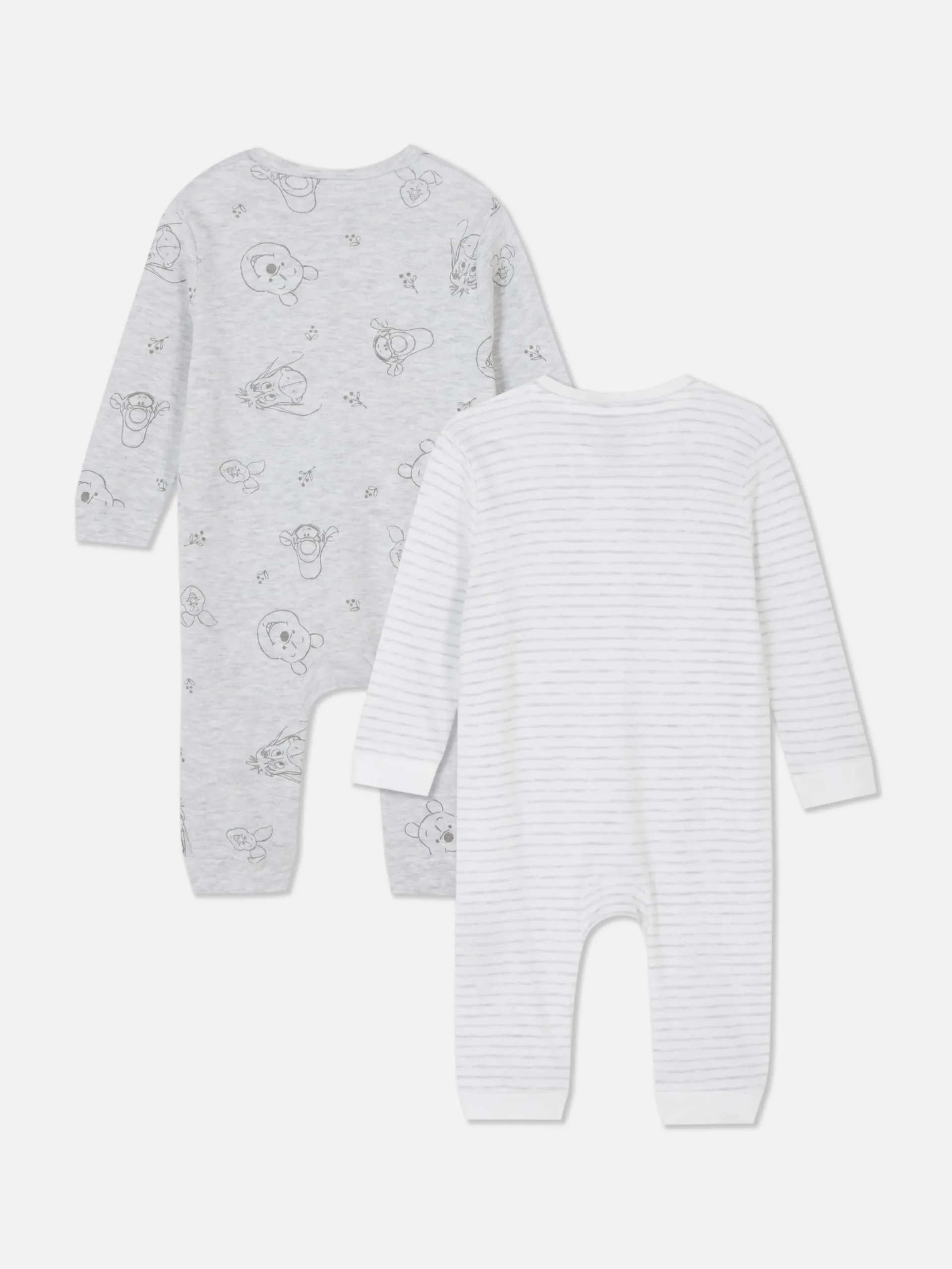 Lot De 2 Grenouillères Disney Winnie L'ourson