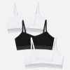 Lot De 3 Hauts Courts Style Caraco