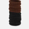Lot De 20 élastiques Pour Cheveux En Tissu Côtelé