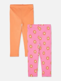 Lot De 2 Leggings à Motifs Variés