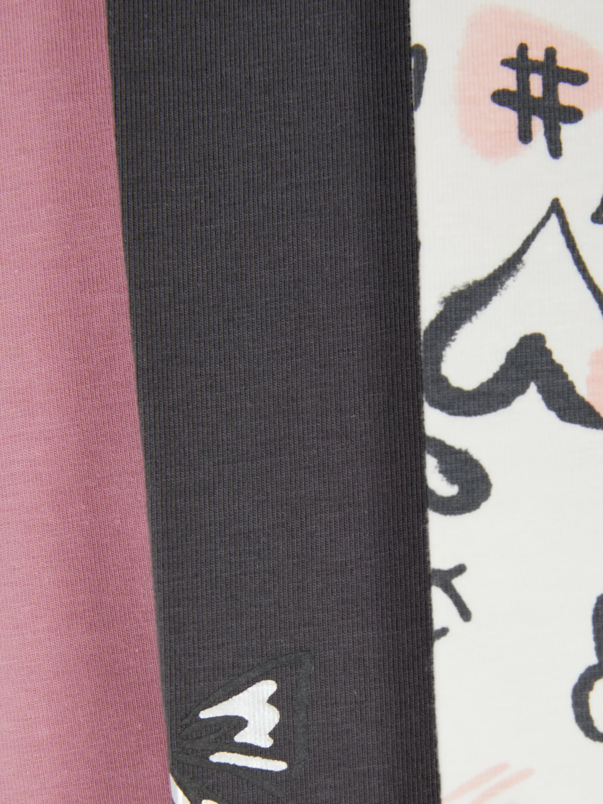 Lot De 3 Leggings à Motifs Variés