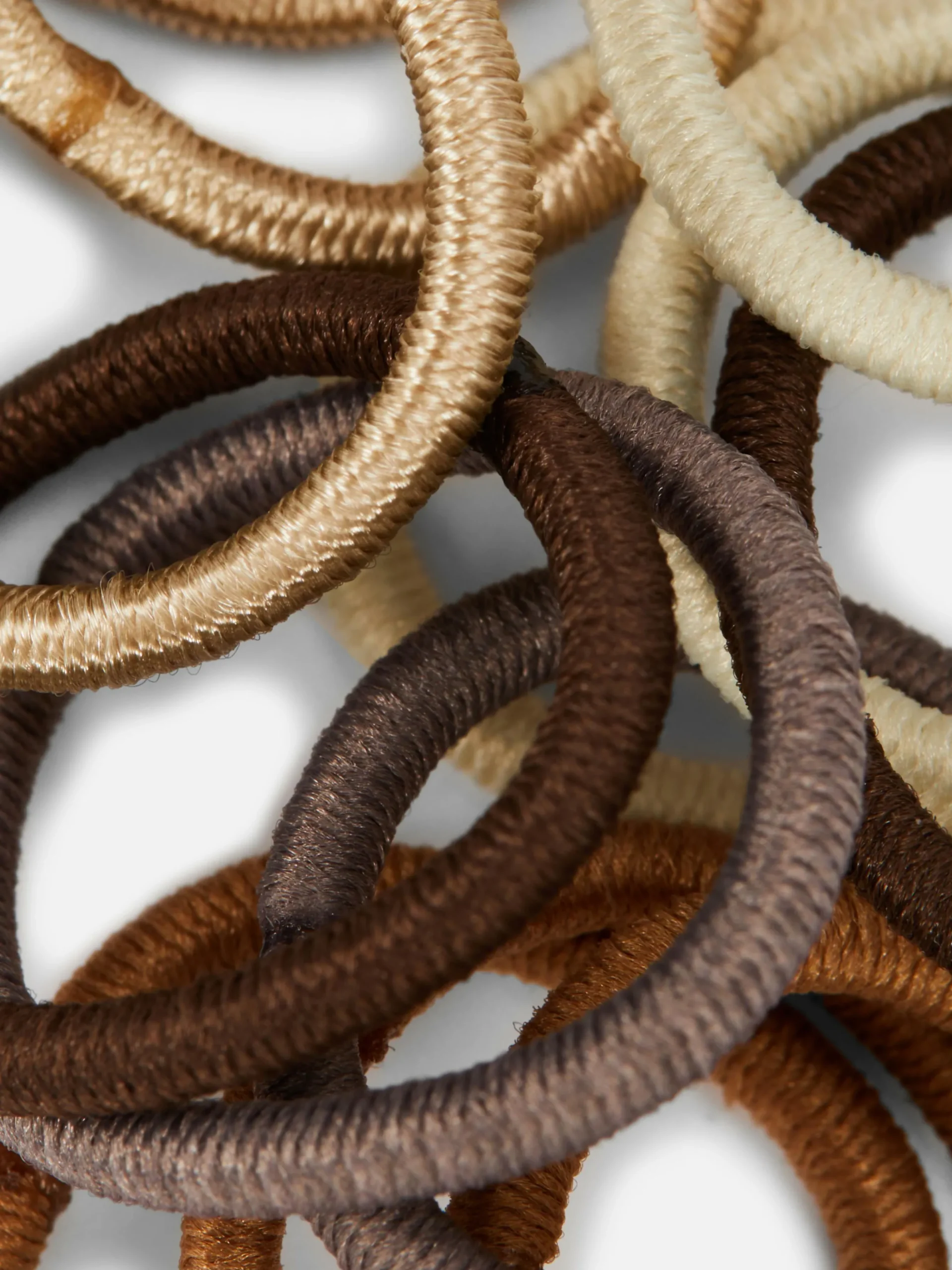 Lot De 60 Mini élastiques Cheveux