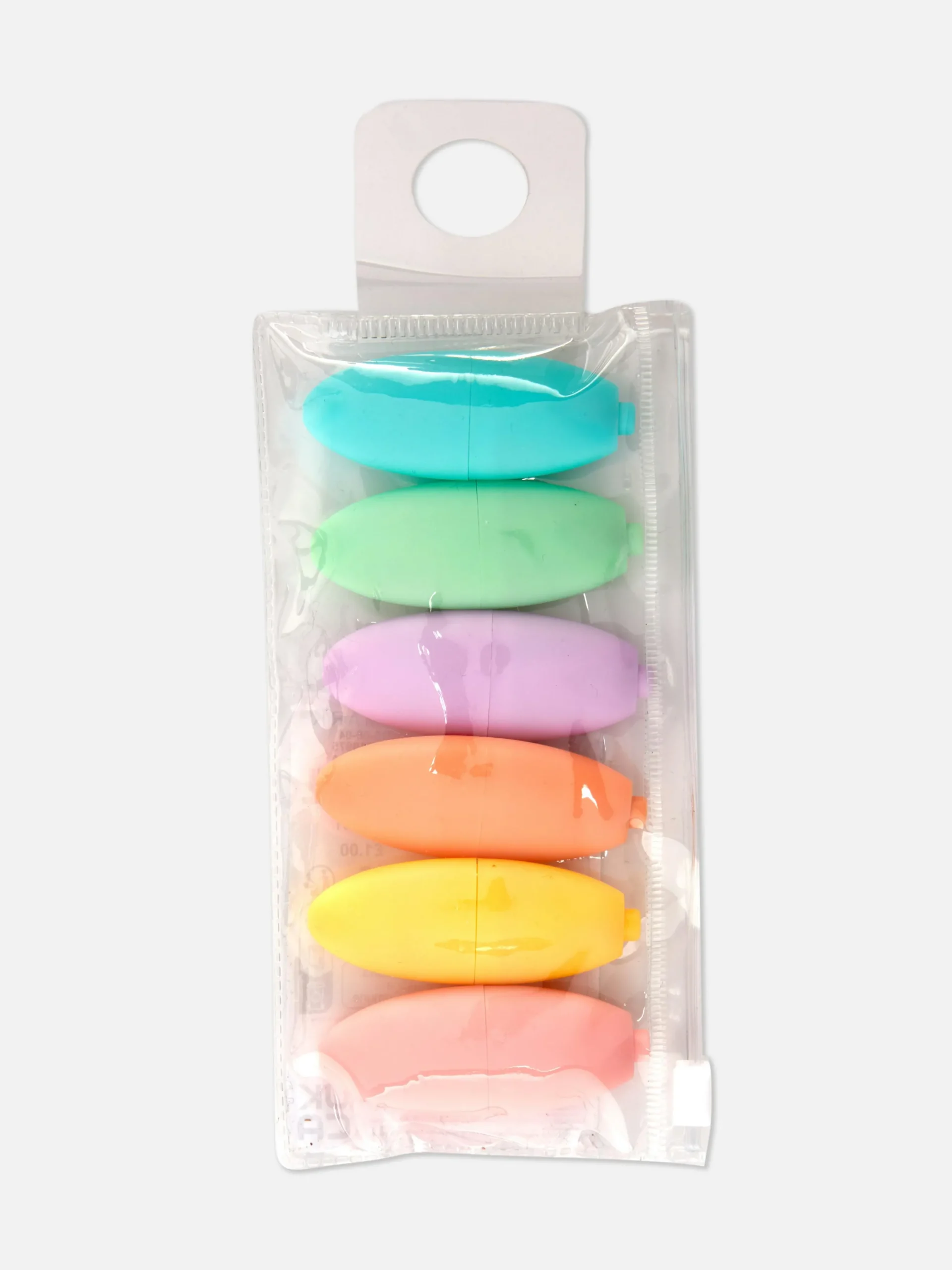 Lot De 6 Mini Surligneurs