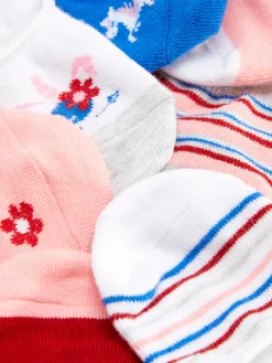 Lot De 7 Paires De Chaussettes Pour Baskets Licorne