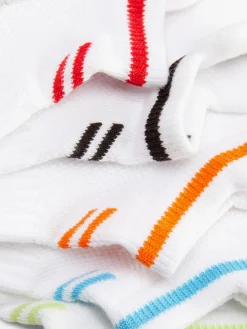 Lot De 5 Paires De Chaussettes Pour Baskets à Rayures