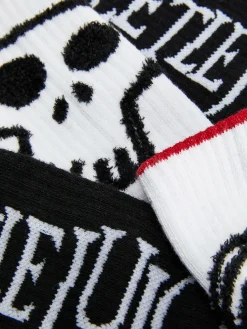 Lot De 2 Paires De Chaussettes Beetlejuice