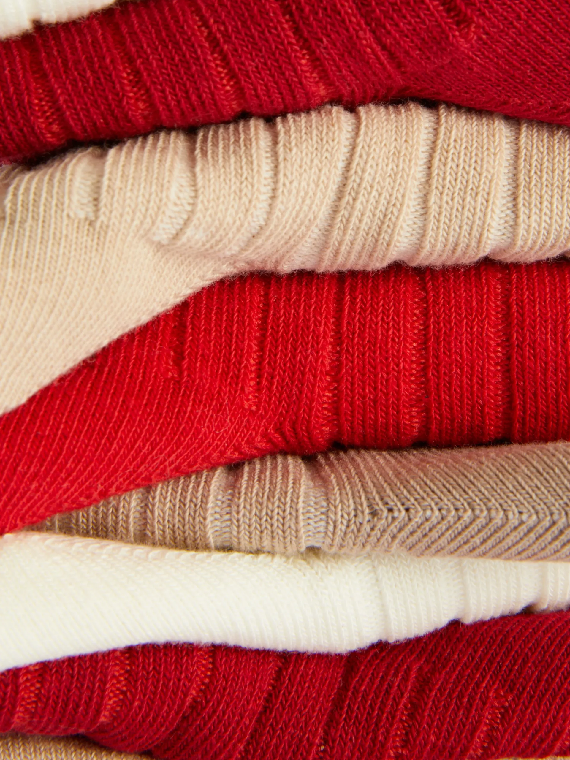 Lot De 5 Paires De Chaussettes Côtelées